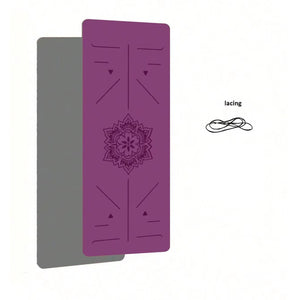 Anti-Slip Yoga MATS, Pilates Fitness MATS, Eco-Friendly, Women'S Yoga MATS, and Exercise MATS Suitable for Home Workouts