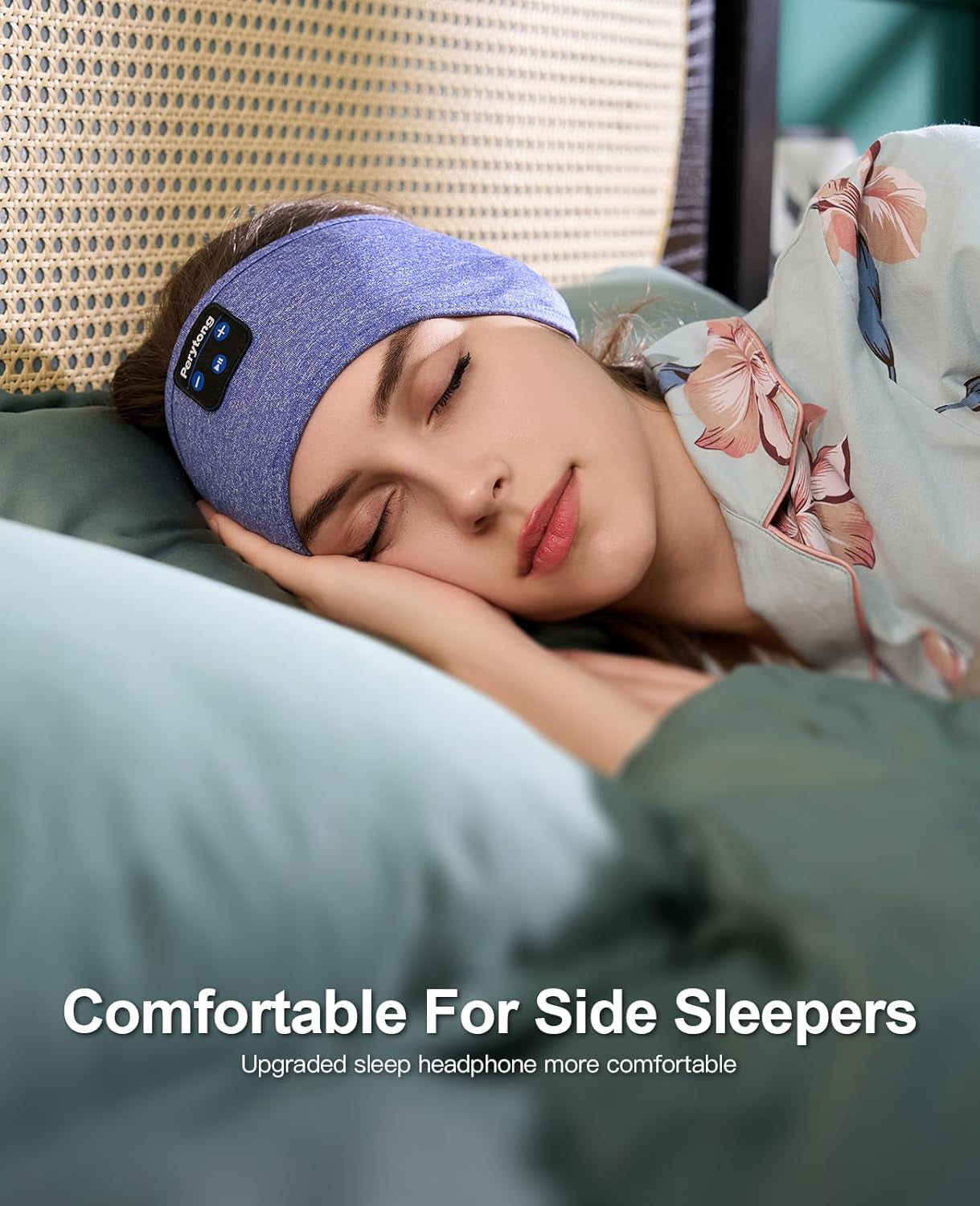 Bluetooth Sports Headband Headphones with Ultra-Thin HD Stereo Speakers for Sleep, Workouts, Jogging, Yoga, Insomnia Relief, Air Travel, and Meditation