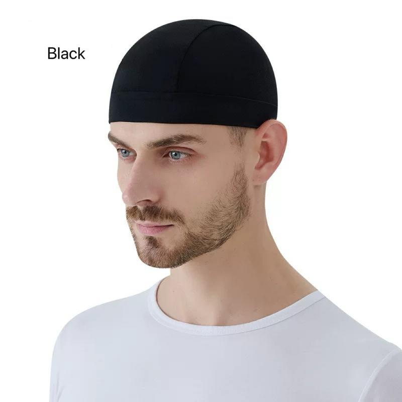 Sports Lined Hat, Brimless Cap, Elastic Helmet, Lined Hat, Unisex Cycling Essential