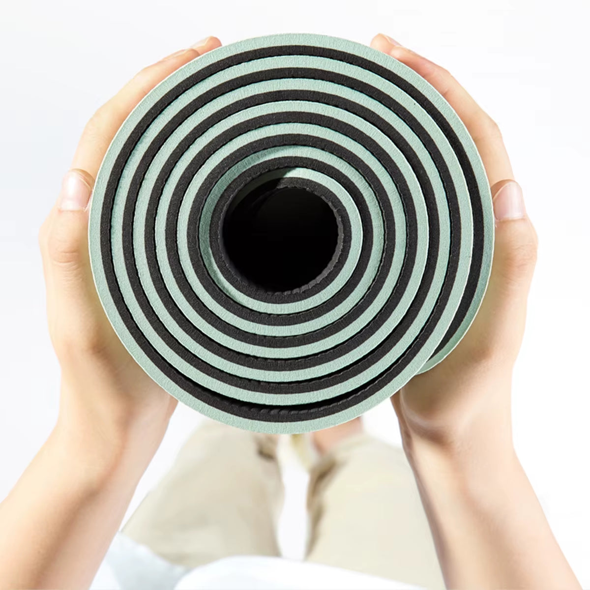 Anti-Slip Yoga MATS, Pilates Fitness MATS, Eco-Friendly, Women'S Yoga MATS, and Exercise MATS Suitable for Home Workouts