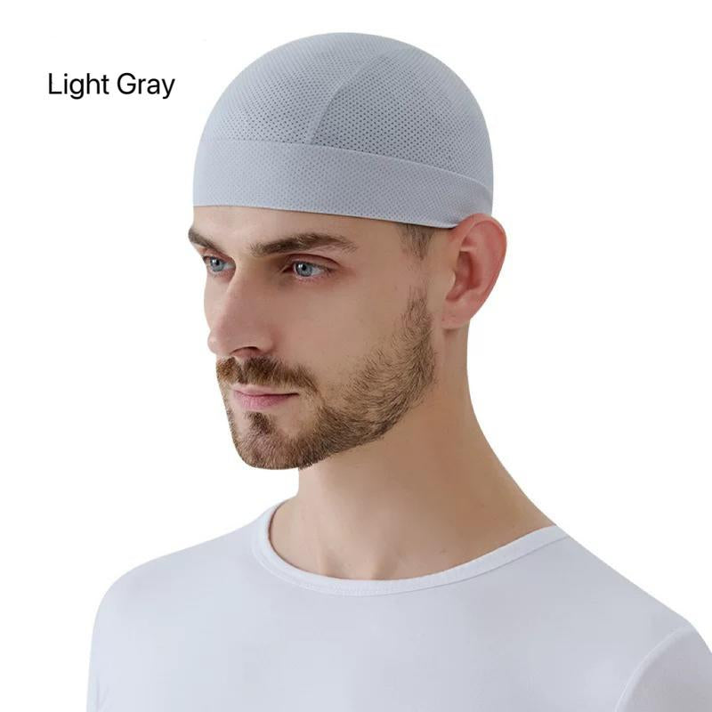 Sports Lined Hat, Brimless Cap, Elastic Helmet, Lined Hat, Unisex Cycling Essential