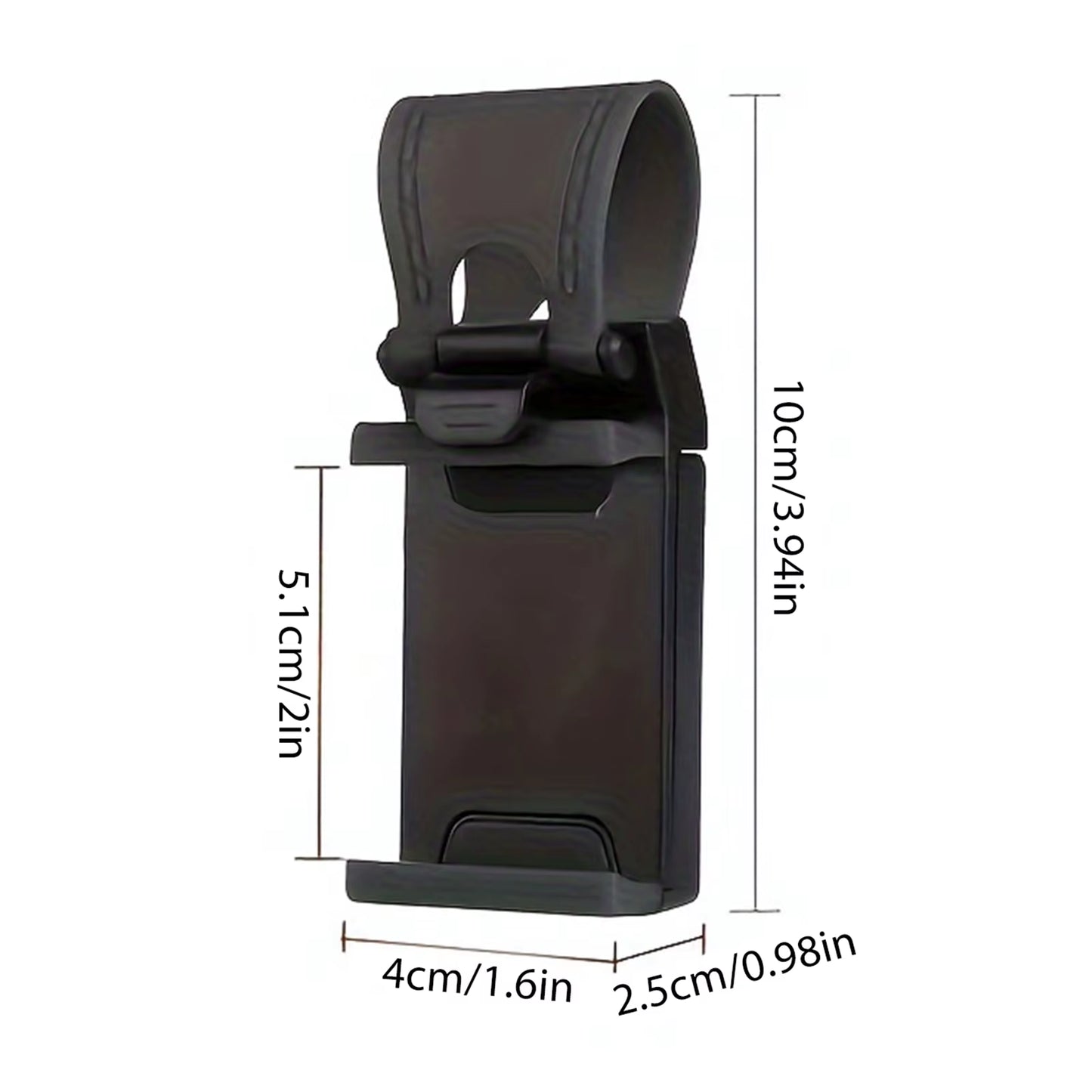 Car Steering Wheel Phone Holder Hook Mount  Navigation Mobile Phone Bracket Support in Car for Iphone Xiaomi Samsung