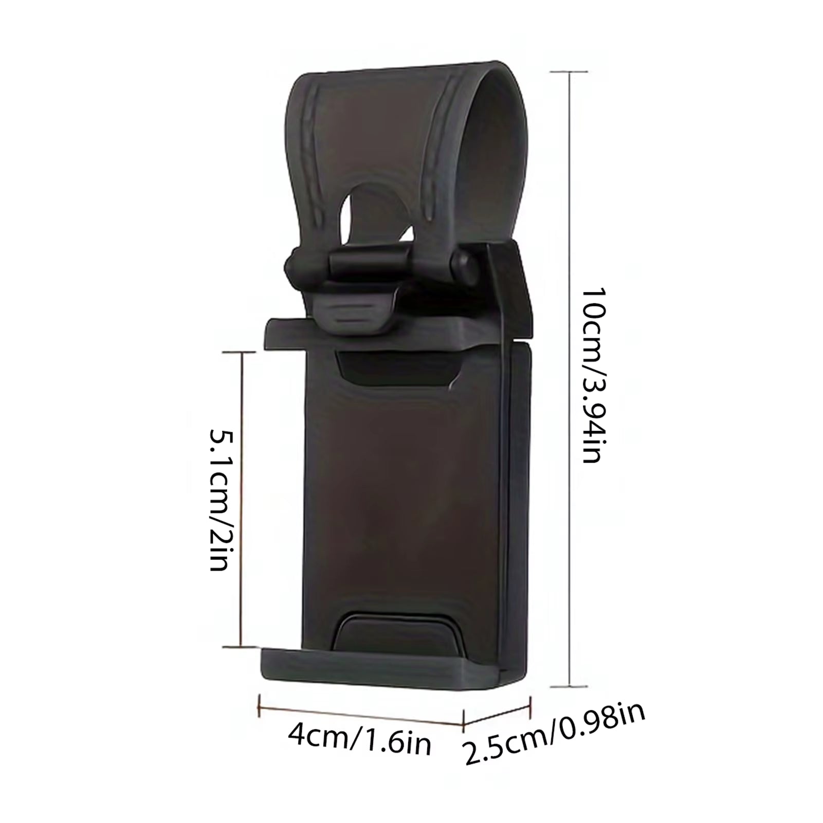Car Steering Wheel Phone Holder Hook Mount  Navigation Mobile Phone Bracket Support in Car for Iphone Xiaomi Samsung