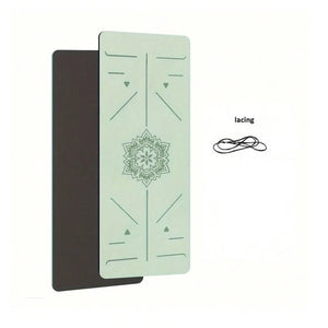 Anti-Slip Yoga MATS, Pilates Fitness MATS, Eco-Friendly, Women'S Yoga MATS, and Exercise MATS Suitable for Home Workouts
