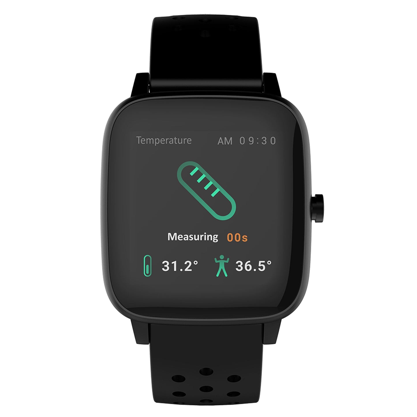 Supersonic Smartwatch with Dynamic Heart Rate, Temperature, Blood Oxygen, and Blood Pressure Monitor