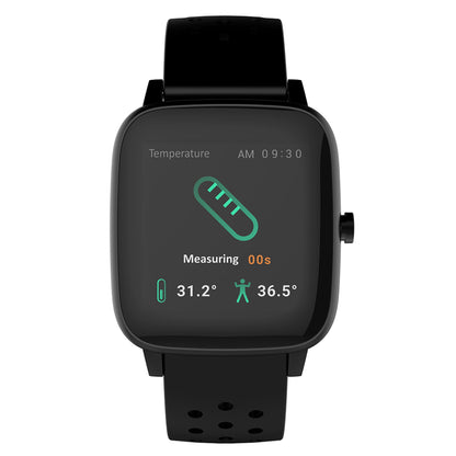 Supersonic Smartwatch with Dynamic Heart Rate, Temperature, Blood Oxygen, and Blood Pressure Monitor
