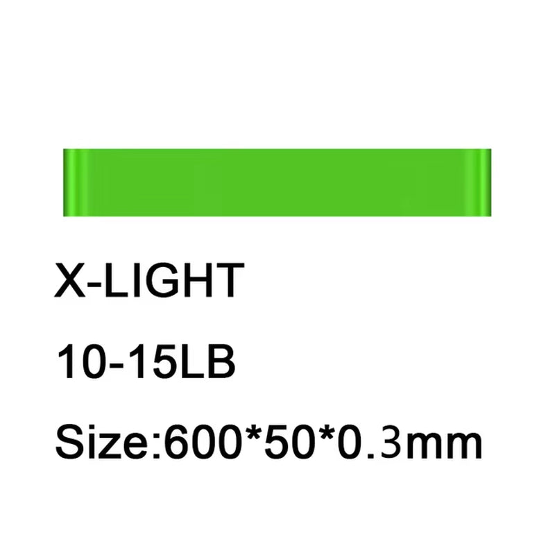 Latex Resistance Bands Fitness Set Rubber Loop Bands Strength Training Workout Expander Gym Equipment Elastic Bands