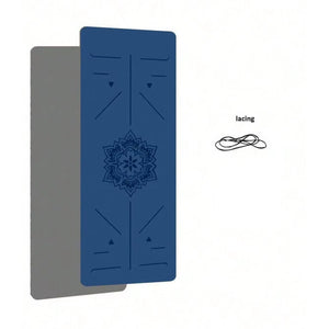Anti-Slip Yoga MATS, Pilates Fitness MATS, Eco-Friendly, Women'S Yoga MATS, and Exercise MATS Suitable for Home Workouts