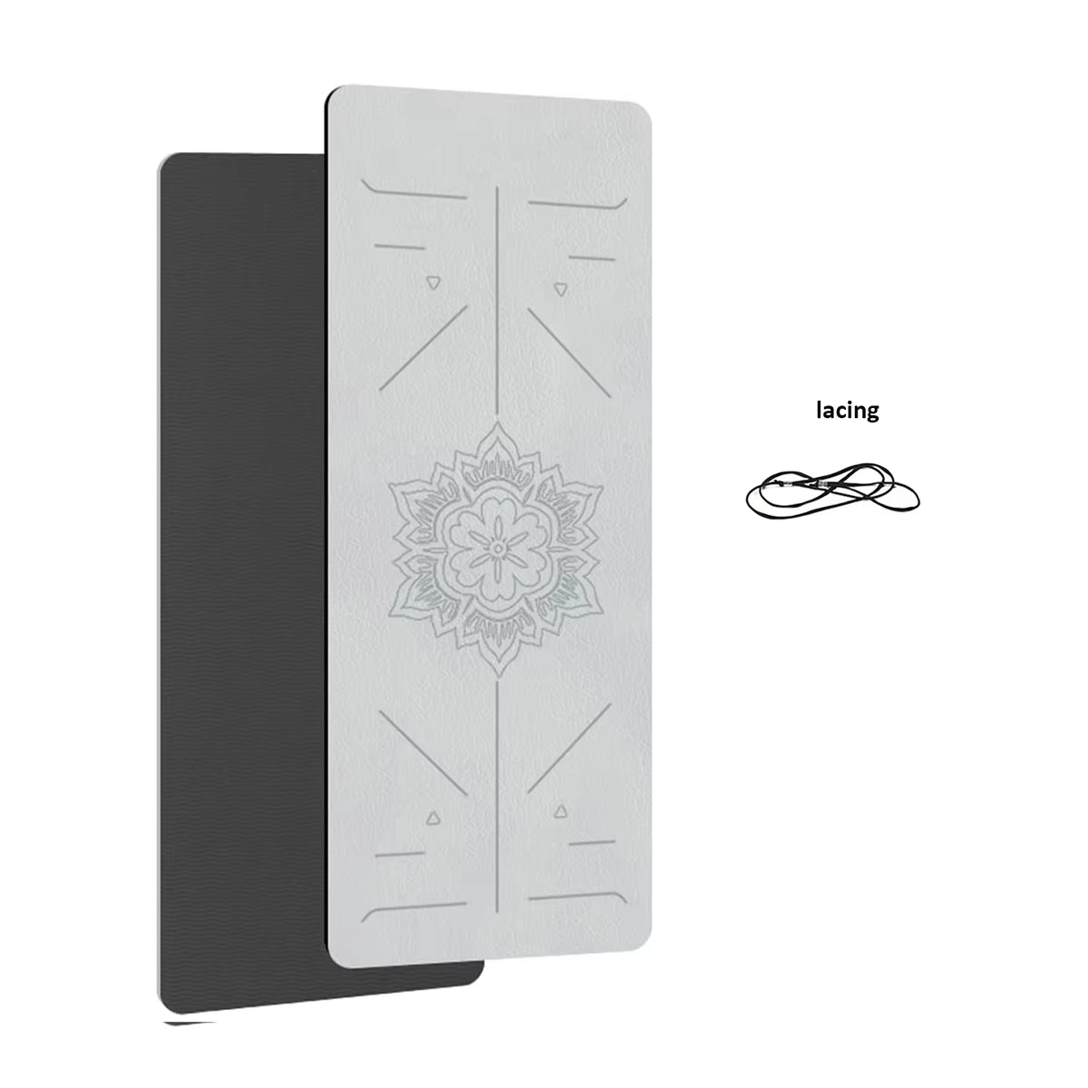 Anti-Slip Yoga MATS, Pilates Fitness MATS, Eco-Friendly, Women'S Yoga MATS, and Exercise MATS Suitable for Home Workouts