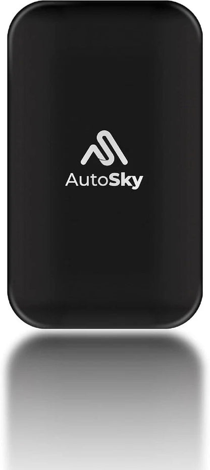 Autosky Wireless Carplay and Android Auto AI Box Lite for Factory Wired Carpl...