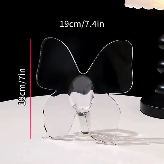 {NN74} Transparent Butterfly Acrylic Flower Vase Three-Dimensional Flower Arrangement Accessories Butterfly Vase Home Decoration
